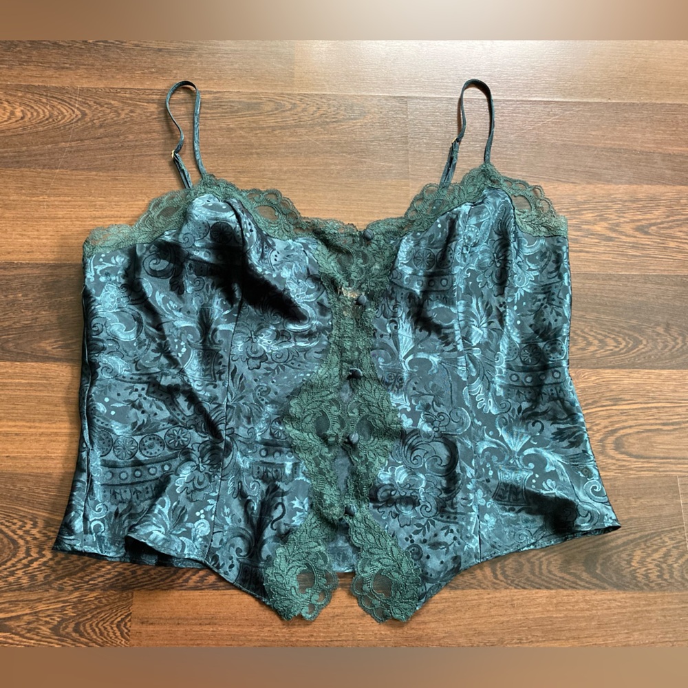 VTG Gold Label Victoria’s Secret Set Sexy Corset Top and High Waisted Bottoms - Picture 4 of 8
